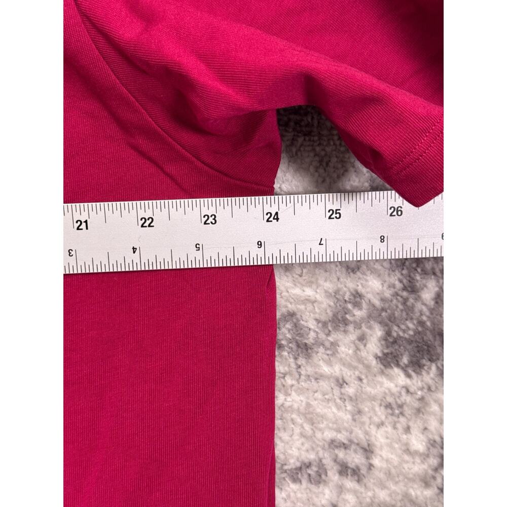 Lululemon Shirt XXL Mens Heavyweight Cotton Jersey T Shirt Berry Rumble - Picture 5 of 7